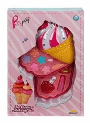 Sunman Dondurma Şekilli 2 Katlı Makyaj Güzellik Seti - 1