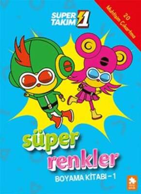 Süper 1 Takım: Süper Renkler Boya - 1 - 1