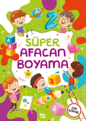 Süper Afacan Boyama Kitabı - 1