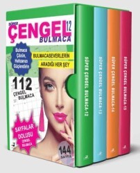Süper Çengel Bulmaca 4 Kitap Kutulu Set - Olimpos Yayınları