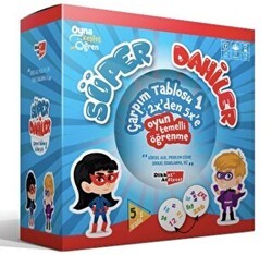 Süper Dahiler Seti - Çarpım Tablosu 1 2x`den 5x`e - Dikkat Atölyesi Yayınları