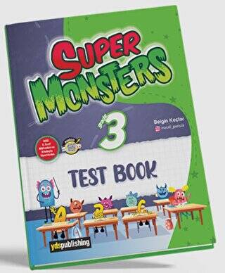 YDS Publishing Super Monsters Grade 3 - Test Book - 1
