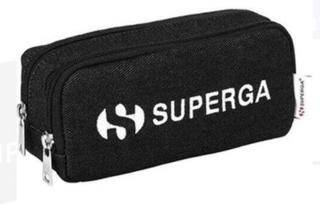 Superga 24229 Black Kalem Çantası - 1