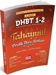 Tahayyül Yayınları Tahayyül DHBT 1-2 Pratik Ders Notları - 1