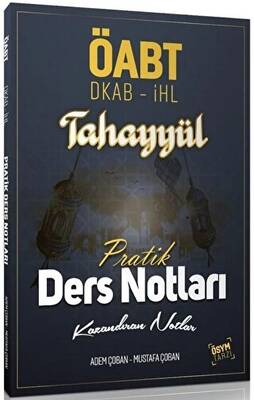 Tahayyül Yayınları Tahayyül ÖABT Din Kültürü ve Ahlak Bilgisi Pratik Ders Notları - Mustafa Çoban, Adem Çoban Tahayyül Yayınları - 1