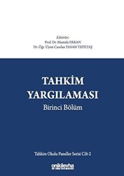 Tahkim Yargılaması Birinci Bölüm - 1