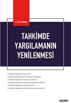 Tahkimde Yargılamanın Yenilenmesi - 1