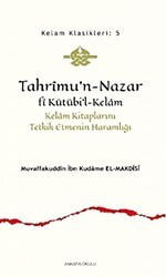 Tahrimu’n-Nazar Fi Kütübi’l-Kelam - Ankara Okulu Yayınları