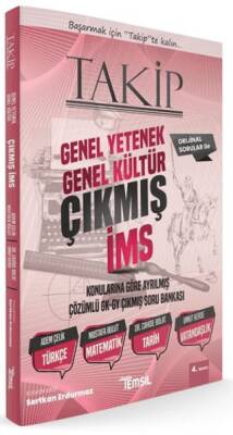 Temsil Kitap Takip İcra Müdürlüğü Sınavı Konularına Göre Sıralanmış Genel Kültür – Genel Yetenek Çözümlü Çıkmış Soru Bankası - 1