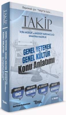 TAKİP İcra Müdürlüğü Sınavlarına Hazırlık Genel Kültür - Genel Yetenek Konu Anlatımı - 1