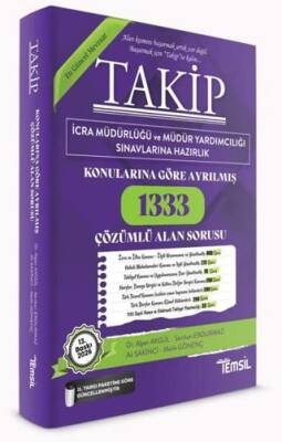 Takip İcra Müdürlüğü ve Müdür Yardımcılığı Sınavı Alan Bilgisi Soru Bankası - 1