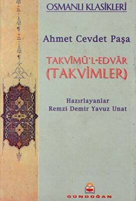 Takvimü`l-Edvar Takvimler - 1