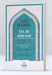 Talak Ahkamı Bir Lafızla Verilen Üç Talak Meselesi - Tahkik Yayınları