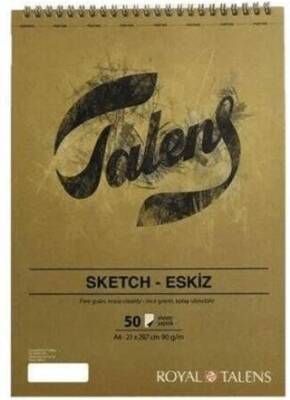 Talens Eskiz Bloğu A4 50 Yaprak 90 Gr - 1