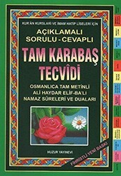 Tam Karabaş Tecvidi Fihristli - Huzur Yayınevi