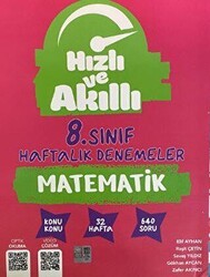 Hızlı ve Akıllı 8. Sınıf Matematik Haftalık Denemeler - 1