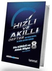 LGS Din Kültürü ve Ahlak Bilgisi Hızlı ve Akıllı Defter - Tammat Yayıncılık