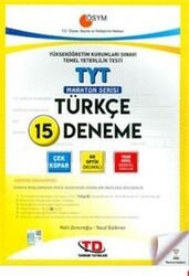 Tandem Yayınları Tandem TYT Türkçe 15 Deneme - Tandem Yayınları