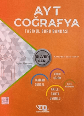 Tandem Yayınları AYT Coğrafya Silver Soru Bankası - 1