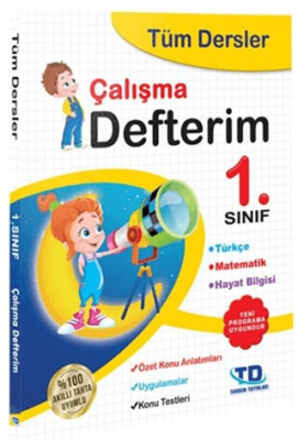 Tandem Yayınları Tüm Dersler Çalışma Defteri 1.Sınıf - 1