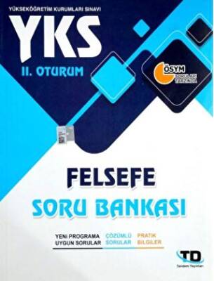 Tandem Yayınları YKS 2.Oturum Felsefe Soru Bankası - 1