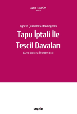 Tapu İptali ile Tescil Davaları - 1