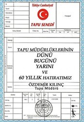 Tapu Müdürlüklerinin Dünü Bugünü Yarını ve 60 Yıllık Hatıratımız - İkinci Adam Yayınları