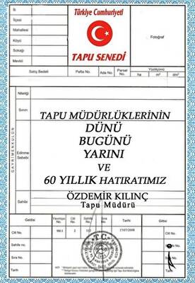 Tapu Müdürlüklerinin Dünü Bugünü Yarını ve 60 Yıllık Hatıratımız - 1