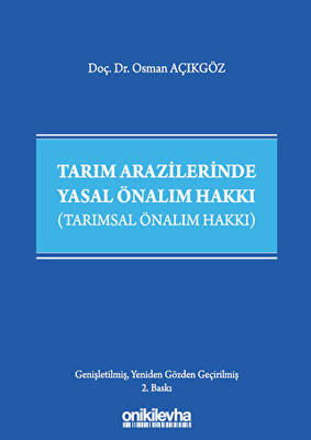 Tarım Arazilerinde Yasal Önalım Hakkı - 1