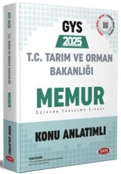 Tarım ve Orman Bakanlığı Memur GYS Konu Anlatımlı - Data Yayınları