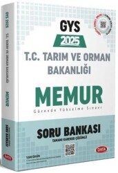 Tarım ve Orman Bakanlığı Memur GYS Soru Bankası - Karekod Çözümlü - Data Yayınları