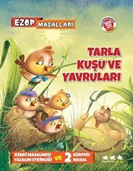 Tarla Kuşu ve Yavruları - Ezop Masalları - Caretta Yayıncılık