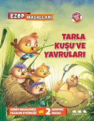 Tarla Kuşu ve Yavruları - Ezop Masalları - 1