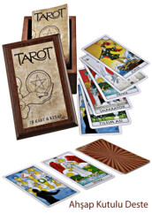 Tarot 78 Kart ve Kitap Ahşap Kutulu - 1