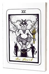 Tarot The Devil Süresiz Ajanda - Kırmızı Ada Yayınları