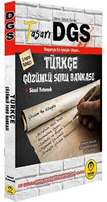 Tasarı Eğitim Yayınları Tasarı DGS Türkçe Soru Bankası - 1