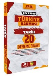Tasarı Eğitim Yayınları KPSS Dev Kadro Türkiye Karması Tarih 20 Deneme - Tasarı Eğitim Yayınları