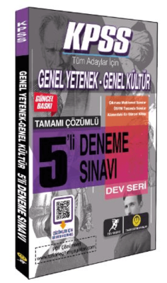 Tasarı Eğitim Yayınları KPSS Genel Yetenek- Genel Kültür 5 Çözümlü Deneme - 1