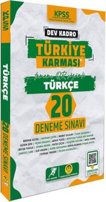 Tasarı Eğitim Yayınları KPSS Türkiye Karması Türkçe 20 Deneme - 1