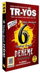 Tasarı Eğitim Yayınları TR YÖS 6 Türkiye Geneli Deneme - Son Format - 1