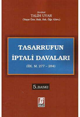 Tasarrufun İptali Davaları İİK. M. 277 - 284 - 1