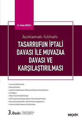 Tasarrufun İptali Davaları ile Muvazaa Davaları ve Karşılaştırılması - 1