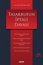 Tasarrufun İptali Davası - Seçkin Yayıncılık