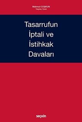 Tasarrufun İptali ve İstihkak Davaları - Seçkin Yayıncılık