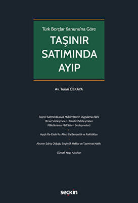 Taşınır Satımında Ayıp - 1