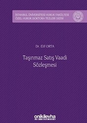 Taşınmaz Satış Vaadi Sözleşmesi - On İki Levha Yayınları