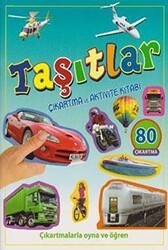 Taşıtlar - Çıkartma ve Aktivite Kitabı - Parıltı Yayınları