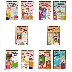 Tatlı mı Tatlı Hikayeler Seti - 10 Kitap Takım - Aktaş Yayıncılık