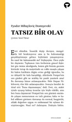 Tatsız Bir Olay - Turkuvaz Kitap