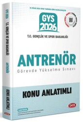 T.C. Gençlik ve Spor Bakanlığı Antrenör GYS Konu Anlatımlı - Data Yayınları